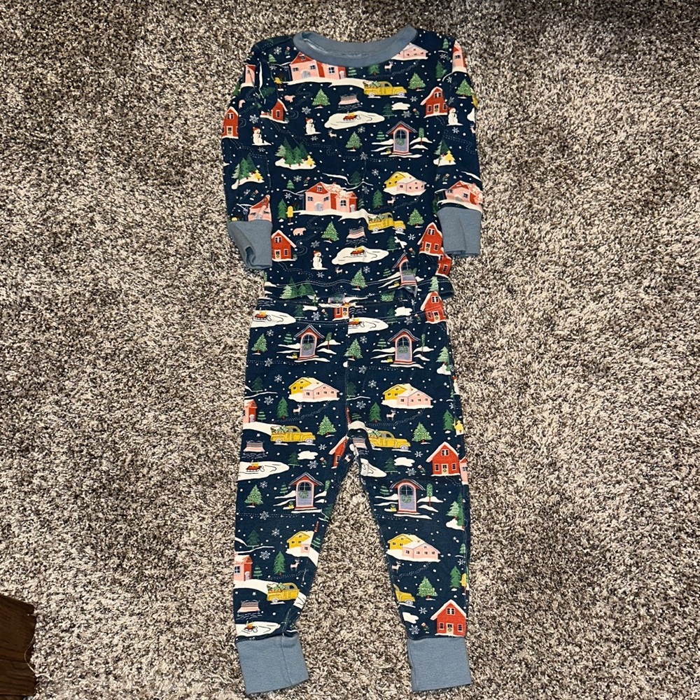 The Honest Company Multicolor Kids Pajama Set